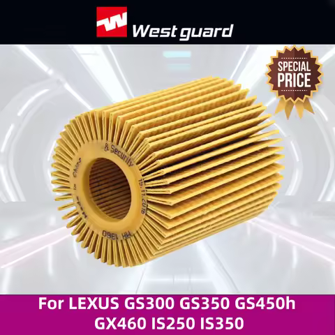 For Lexus GS300 GS350 GS450h GX460 IS250 IS350 WESTGUARD Oil Filter MH1360 04152YZZA3 YZZA2 YZZA5