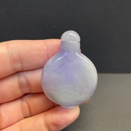 瀚玉珠寶 天然翡翠 紫羅蘭鼻煙壺 冰種紫羅蘭 顏色搶眼鮮豔