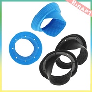 [Rirap] 2x Vehicle 6.5inch Silicone Car Speaker Baffle Accessory Soft Silicone Spacer Speaker Protection