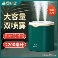 现货 新款 消毒喷雾器 空气加湿器 air humidifier Essential Oil Diffuser 精油香薰机大容量加湿器卧室家用大雾量2L双喷孕妇婴儿空气净化桌面香薰恒湿 香薰機精油大霧