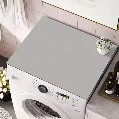 Washer Dryer Cover Protector Mat Diatomaceous Washing Machine Dryer Cover for The Top Quick Drying a