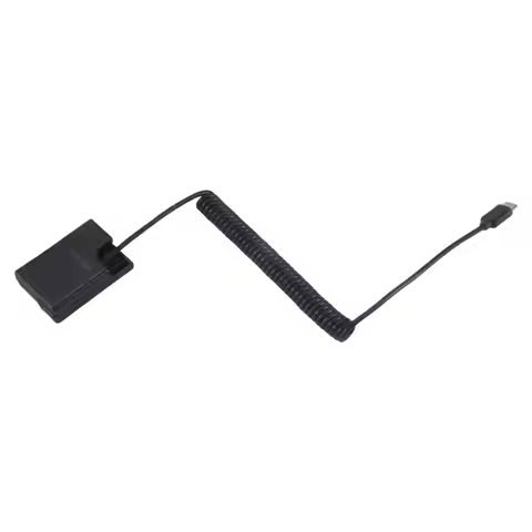 ABRJ-EL14 Dummy Coupler Battery Type-C Spring Cable For Nikon D3100 D3500 D5100 D5200 D5300 D5600 P7