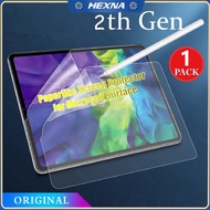 [Hexna] Like Writing on Papee Screen Protector for Microsoft Surface Pro 9/8 /7/ 6 / 5 / 4 / 3 Surface Go 2/3 Book 1 /2/ 3 Pro X laptop 1 / 2 Matte Paperfeel Film Anti-Fingerprints