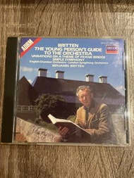 Benjamin Britten/ The Young Person’s Guide to the Orchestra Op.34 早期西德版Cd