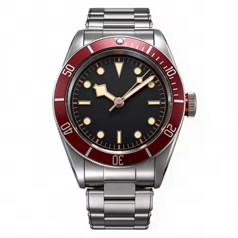 41mm Men's Automatic Watch in 904L Stainless Steel-t