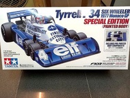 Tamiya  R/C  TYRRELL P34  Monaco 1977  Painted Body Parts  Grand  Prix  F 103  Kit   上色車殼 六輪方程式遙控車套件