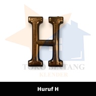 Letter H Sticker