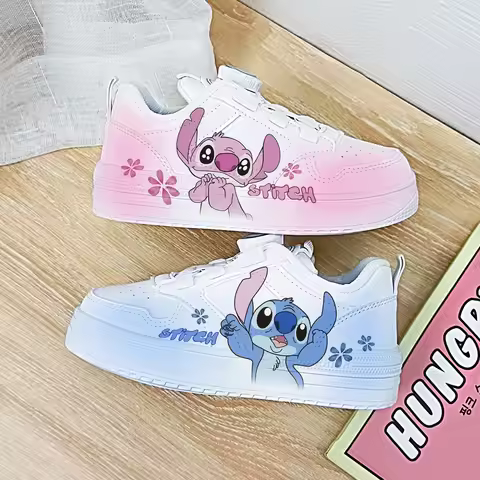 Original cartoon kids princess Casual shoes non-slip soft bottom sports shoes girlfriend gift EU 27-