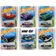 Hot Wheels HW EV 2025 2026 Mainline Deora III Custom Kia EV6 Solar Reflex Wattzup Electro Silhouette