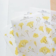 Patterntone 黃花風鈴木 和紙貼紙