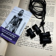 Wood Badge Beads Ebony