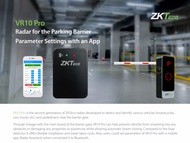 ZKTeco VR10 Pro RADAR ใช้แทน Loop Detector ไม่ต้องกรีดถนน ใช้สั่งไม้กั้นปิดเมื่อรถผ่านไปแล้ว หรือใช้