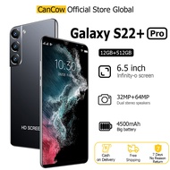 【COD+Free Shipping】Brand new Cheap smartphone Galaxy S22 Plus Special promotion 6.5 inch phone murah original 2022 Full Screen RAM 12GB ROM 512GB handphone android 5G WIFI Latest Game Learning mobile phone Machine telefon with Video Calling gila telus