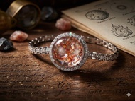 錦鯉紅膠花水晶 S925 銀飾