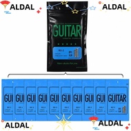 ALDAL 10PCS Electric Guitar String, Silver Carbon Steel Single String Replacement, Durable RX-2 Mode