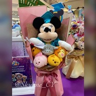 🎡香港迪士尼 2021米奇/ 米妮 Tsum Tsum 畢業花束