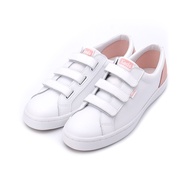 KEDS Leather Velcro Felt Casual Shoes White/Pink 9233W132212 Women