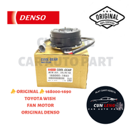 📣ORIGINAL📣168000-1690 TOYOTA WISH 2010 (RED CABLE) FAN MOTOR ORIGINAL DENSO