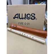 [Online Sports] AULOS FIFE C-21 Horizontal Flute Fingering Same Flute-S45021