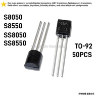 10PCS S8050 S8550 SS8050 SS8550 TO-92 vertical transistor