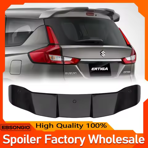 For Suzuki Ertiga XL7 Roof Spoiler 2019-205 ABS Gloss Black Rear Top Wing Tailgate Spoiler Sports Wi