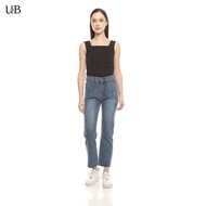 U&B - 808 | Celana Jeans Wanita Premium Quality Celana Panjang Unifnish Highwaist Melar Stretchy Nya