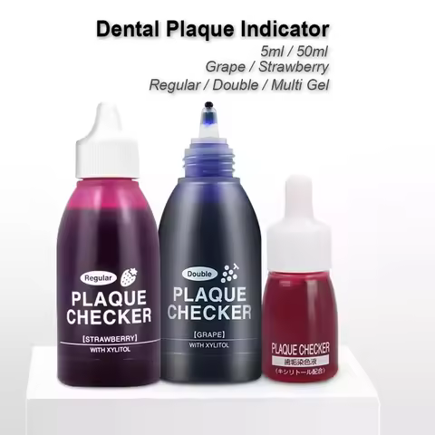 Top Grade Dental Plaque Indicator Stain Kids Oral Hygiene Tooth Plaque Disclosing Solution Coloring 