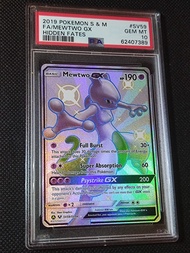 Thẻ PSA Pokemon 10 Gem Mint Mewtwo GX SV59/SV94 Authentic TCG Card original 1459 d7 NF4 1-9