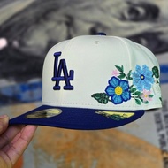 NEW  ERA Los Angeles Dodgers  Tonal Florals White 59FIFTY Fitted cap 0XDA