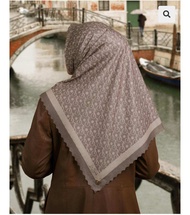 Hijab Segi Empat Motif Voal Sublim Premium La Sabelle Series Terbaru Best Seller