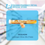 DEQUADIN Lozenges Citrus  24s (Tube)