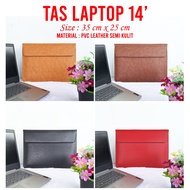 Multifunctional Laptop Sleeve File Bag 14 Inch Can Be Used for Macbook Comfortable, Functional Ipadt