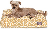 Citrus Aruba Small Rectangle Indoor Outdoor Pet Dog Bed With Removable Washable Cover By Majestic Pe