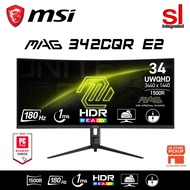 MSI MAG 342CQR E2 33.5 VA 180HZ 2K UWQHD 3440X1440 CURVE GAMING MONITOR
