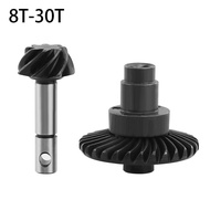 Axle Overdrive Bevel Gears 24/8T 27/8T 30/8T 33/8T For 1/10 RC Crawler Axial SCX10 SCX10 I II III 90