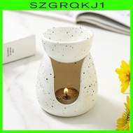 [szgrqkj1] Essential Oil Burner Detachable Oil Warmer Desktop Fragrance Warmer Tealight Candle Holder for SPA Office