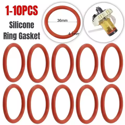 1-10pcs 36mm O-rings Food-Grade Silicone Ring Gasket For Delonghi-Coffee Machines Replacement Spare 