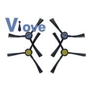 4Pcs Side Brushes For Ilife Ilife X750 V8S V80 V8 Vacuum Cleaner