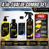 【CP CAR Detailer】Car Wash + Car Coating + Tyre Coating + Interior Coating Car Shampoo Quick Coating