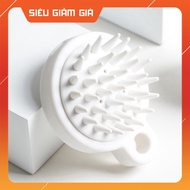 T1 Orange massage silicone shampoo comb to stimulate hair growth