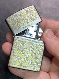 Zippo 雙面雙色唐草限量版 #112 Lighter