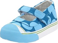 Avril Flat (Toddler/Little Kid), Turquoise Dot, 9 US Toddler