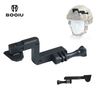 BOOIU Helmet Camera Adapter Bracket Fixed Mount for Gopro Wilcox G19/G24/G30/G34/G69/G70 FAST/MICH/N
