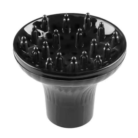 Black Hairdryer Diffuser Cover Dispersing Drying Hairdressing Hair Dryer Diffuser Curly Dryer Tool D