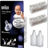 s23 Braun thermometer Lens Filter ฝาครอบปรอทวัดไข้ Thermoscan ของแท้