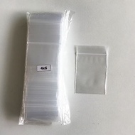 ถุงซิปล็อค ถุงพลาสติกซิป ถุงซิปแก้ว ขนาดต่างๆ 3x5ซม.- 9x13ซม.