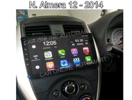 FOR ~ NISSAN ALMERA 12-2014 BIG SCREEN ANDROID 12 MEDIA PLAYER WITH CASING &amp; OEM PLUG &amp; PLAY SOCKET