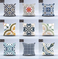 Vintage sarung Bantal Tradisional Jadul Sofa Motif Tegel