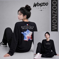 PARIS FRANCE SOUVENIR LONG-SLEEVED TSHIRT - FRANCE PREMIUM QUALITY