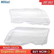 WDSoil 2ชิ้น E46ปกสำหรับ BMW เลนส์ไฟหน้า3ชุด325i 4ประตู4DR 98-01สำหรับ BMW 325xi 2001สำหรับ BMW 328i